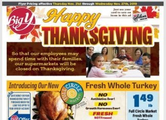 Big Y Weekly Ad Nov 21 – Nov 27, 2019