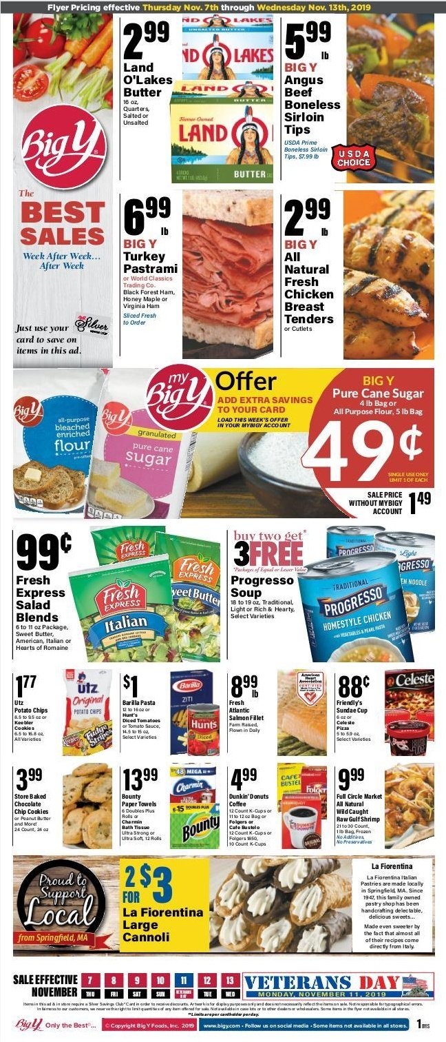 Big Y Weekly Ad Nov 07 Nov 13, 2019