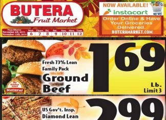 Butera Weekly Ad Nov 06 – Nov 12, 2019