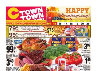 C-Town Weekly Ad Nov 15 – Nov 21, 2019 Happy Thanksgiving