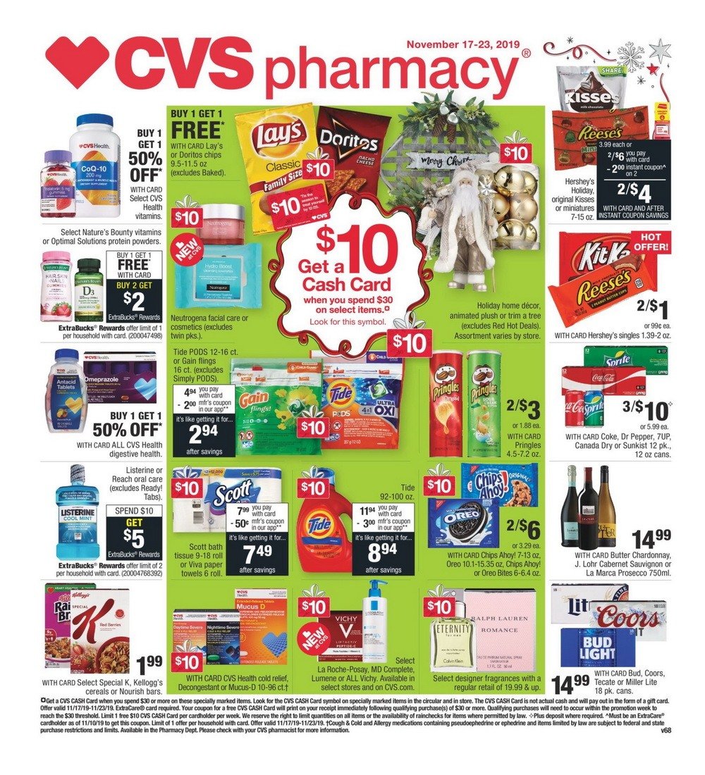 Cvs Weekly Ad Nov 17 Nov 23 2019