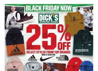 Dick’s Sporting Goods Weekly Ad Nov 24 – Nov 27, 2019