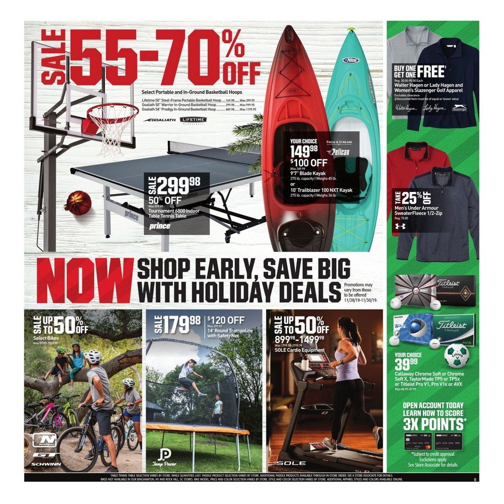 Dick's Sporting Goods Weekly Ad Nov 24 Nov 27, 2019