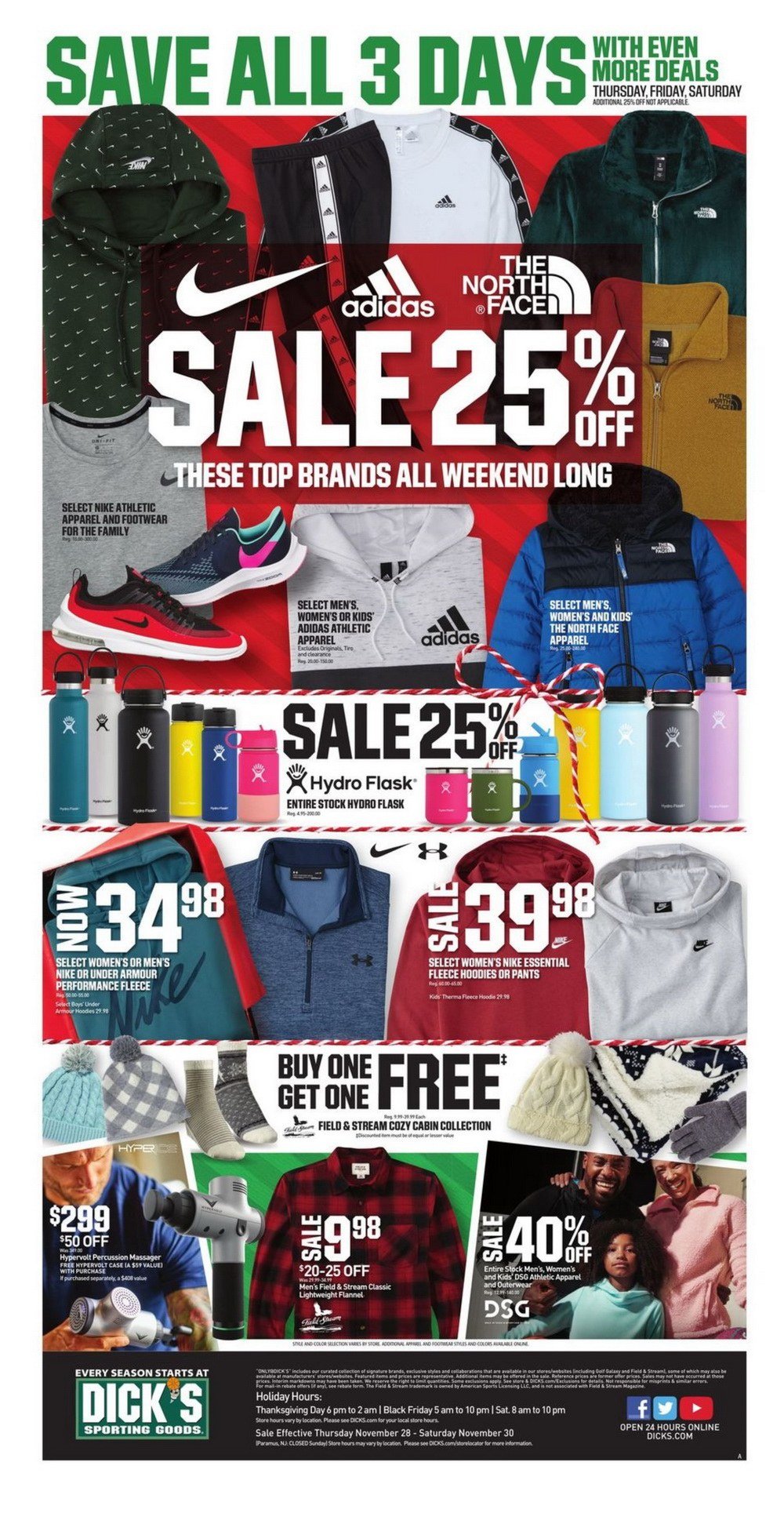 Dick S Sporting Goods Black Friday Sale Nov 28 Nov 30 2019