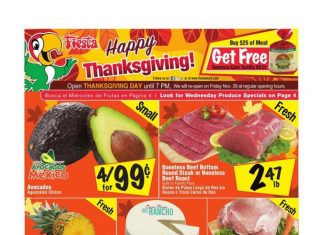 Fiesta Mart Weekly Ad Nov 27 – Dec 03, 2019 Happy Thanksgiving