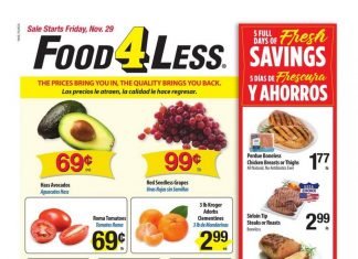 Food 4 Less Weekly Ad Nov 29 – Dec 03, 2019