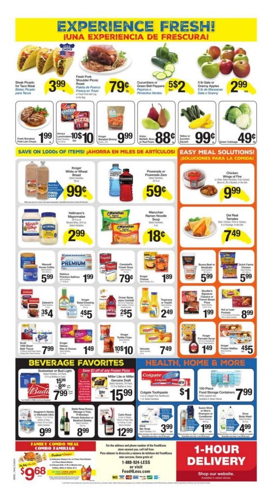 Food 4 Less Weekly Ad Nov 29 Dec 03, 2019