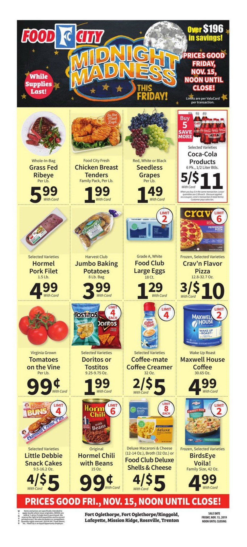 Food City Weekly Ad Nov 13 Nov 19, 2019