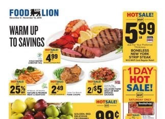 Food Lion Weekly Ad Nov 06 – Nov 12, 2019