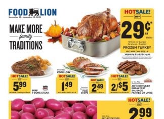 Food Lion Weekly Ad Nov 13 – Nov 19, 2019