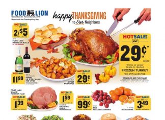 Food Lion Weekly Ad Nov 20 – Nov 28, 2019
