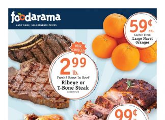 Foodarama Weekly Ad Nov 06 – Nov 12, 2019