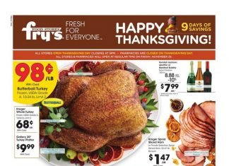 Fry’s Food Weekly Flyer Nov 20 – Nov 28, 2019