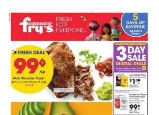 Fry’s Food Weekly Ad Nov 29 – Dec 03, 2019