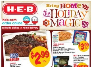 HEB Weekly Ad Nov 06 – Nov 12, 2019