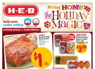 HEB Weekly Ad Nov 13 – Nov 19, 2019