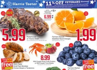 Harris Teeter Weekly Ad Nov 06 – Nov 12, 2019