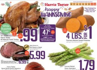 Harris Teeter Weekly Ad Nov 20 – Nov 28, 2019