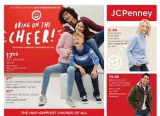 JCPenney Weekly Ad Sale Nov 17 – Nov 20, 2019