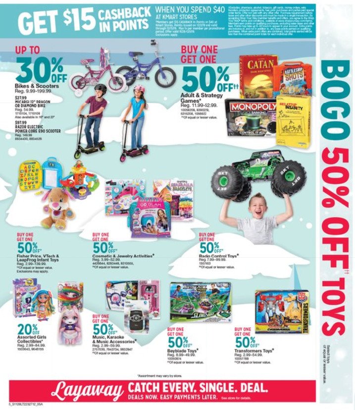 Kmart Black Friday Sale Nov 28 Dec 01, 2019