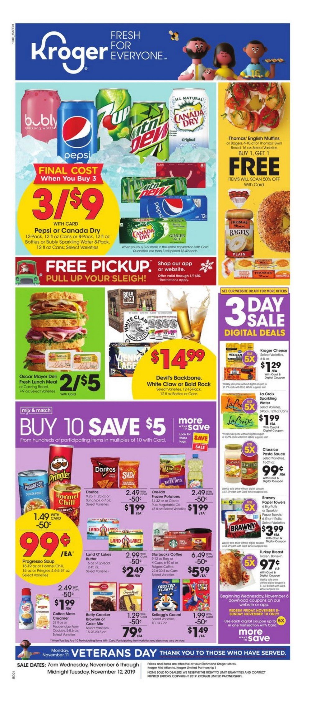 Kroger Weekly Ad Nov 06 Nov 12, 2019