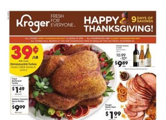 Kroger Weekly Ad Nov 20 – Nov 28, 2019 Happy Thanksgiving