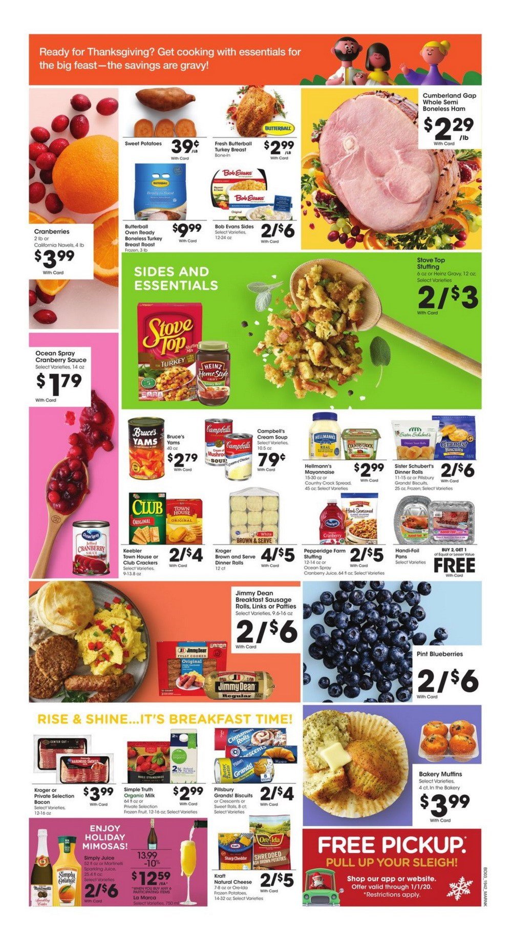 Kroger thanksgiving hours dallas