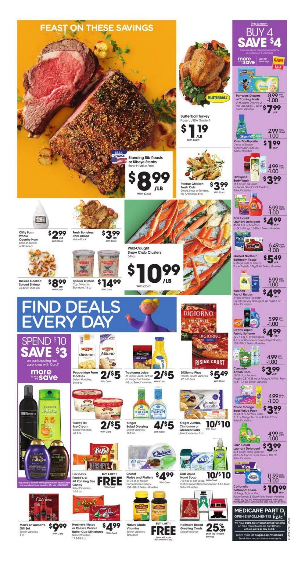 Kroger Weekly Ad Nov 20 Nov 28, 2019 Happy Thanksgiving