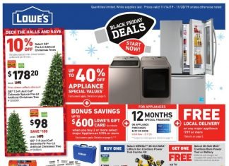 Lowe’s Weekly Ad Nov 14 – Nov 20, 2019