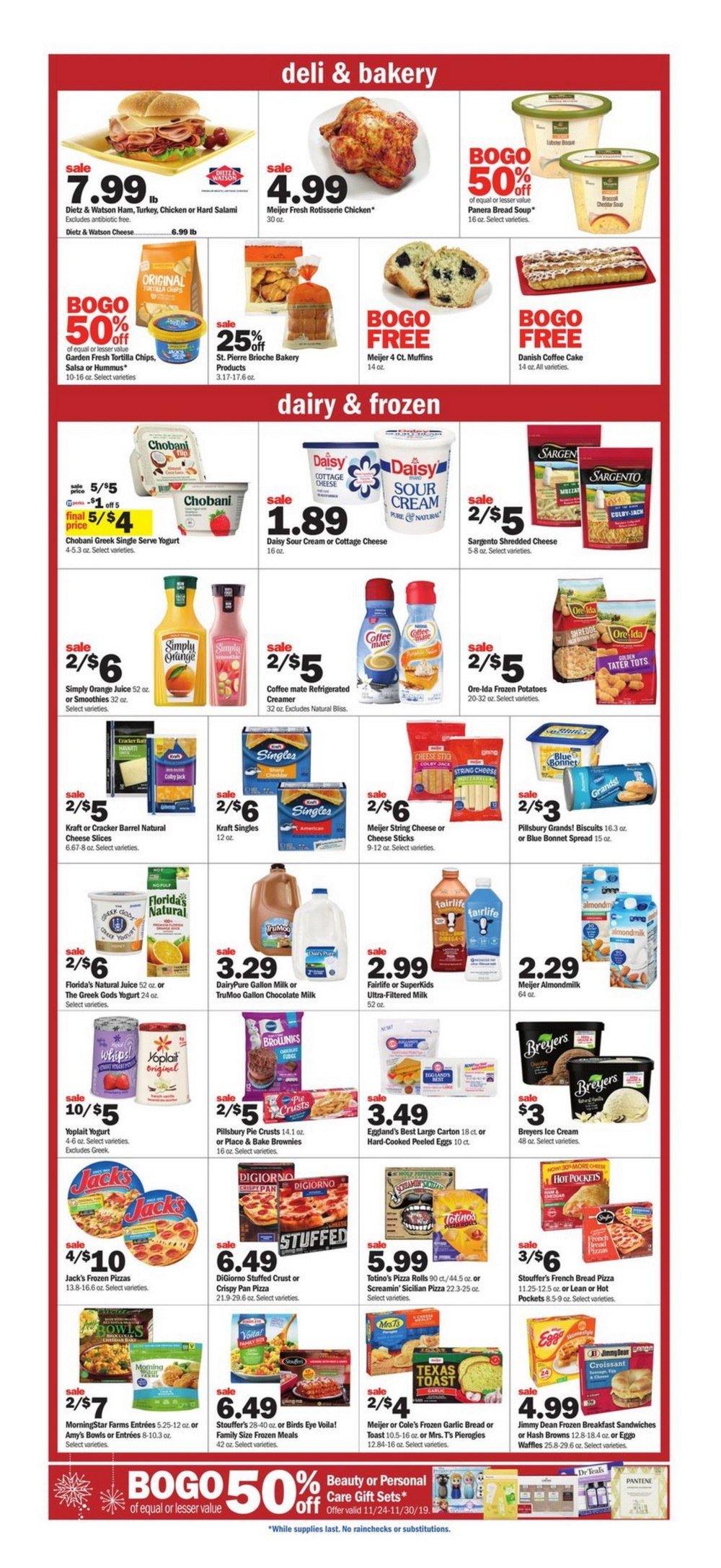 Meijer Weekly Ad Nov 24 Nov 30, 2019