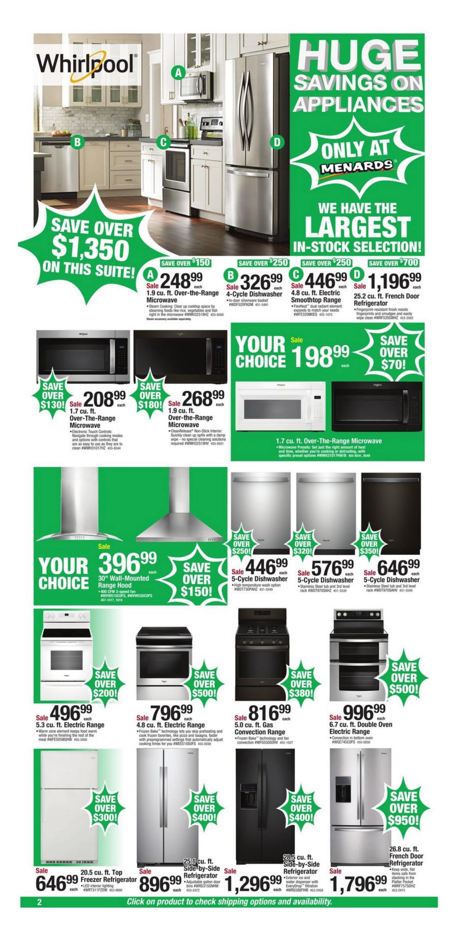 Menards Black Friday Sale Nov 24 – Nov 27, 2019