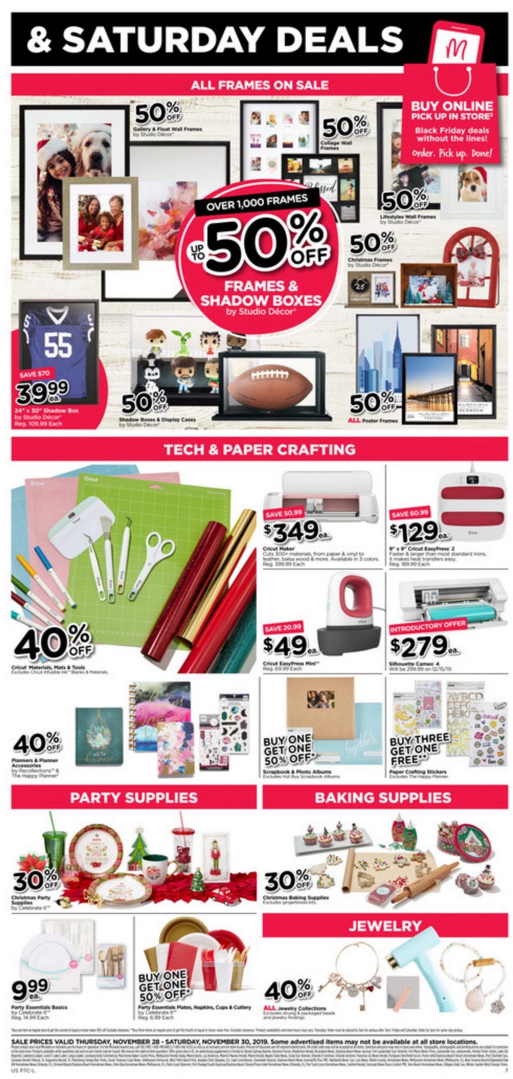 Michaels Black Friday Sale Nov 28 Nov 30, 2019