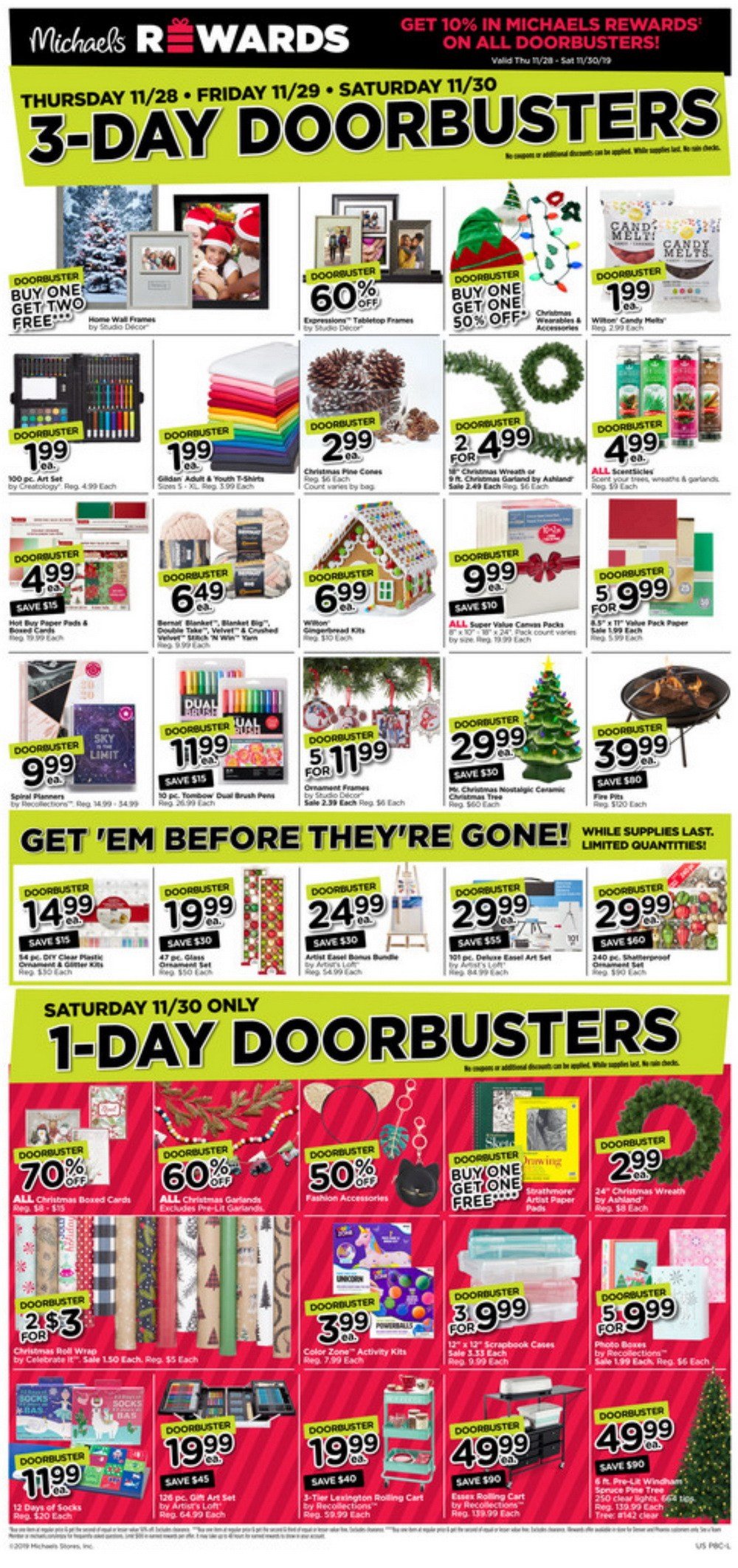 Michaels Black Friday Sale Nov 28 Nov 30, 2019