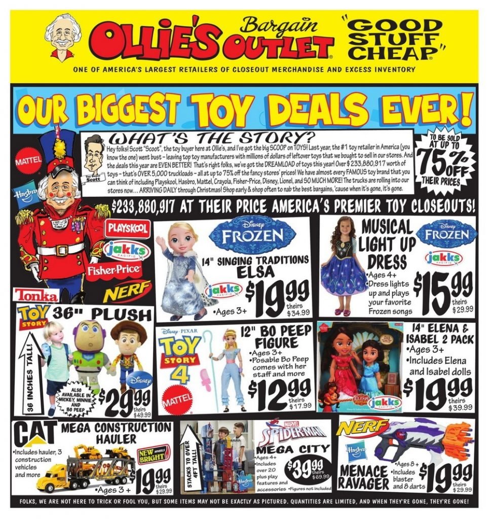 Ollie's Weekly Ad Nov 14 Nov 27, 2019