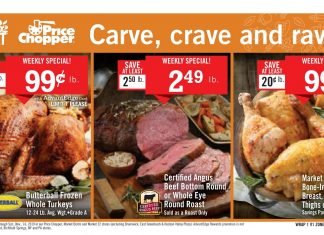 Price Chopper Weekly Ad Nov 10 – Nov 16, 2019