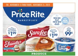Price Rite Weekly Ad Nov 15 – Nov 21, 2019