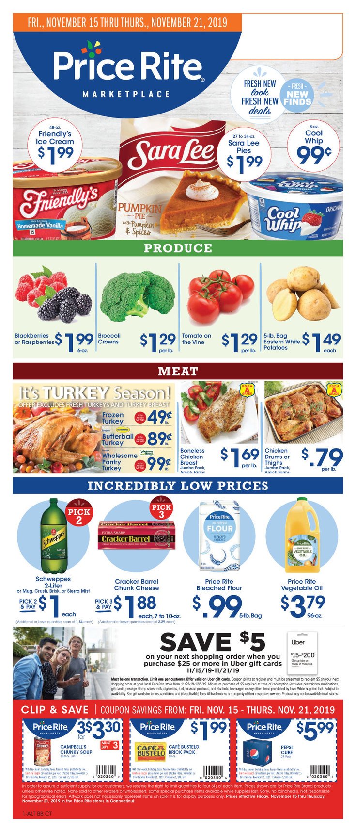 Price Rite Weekly Ad Nov 15 Nov 21, 2019