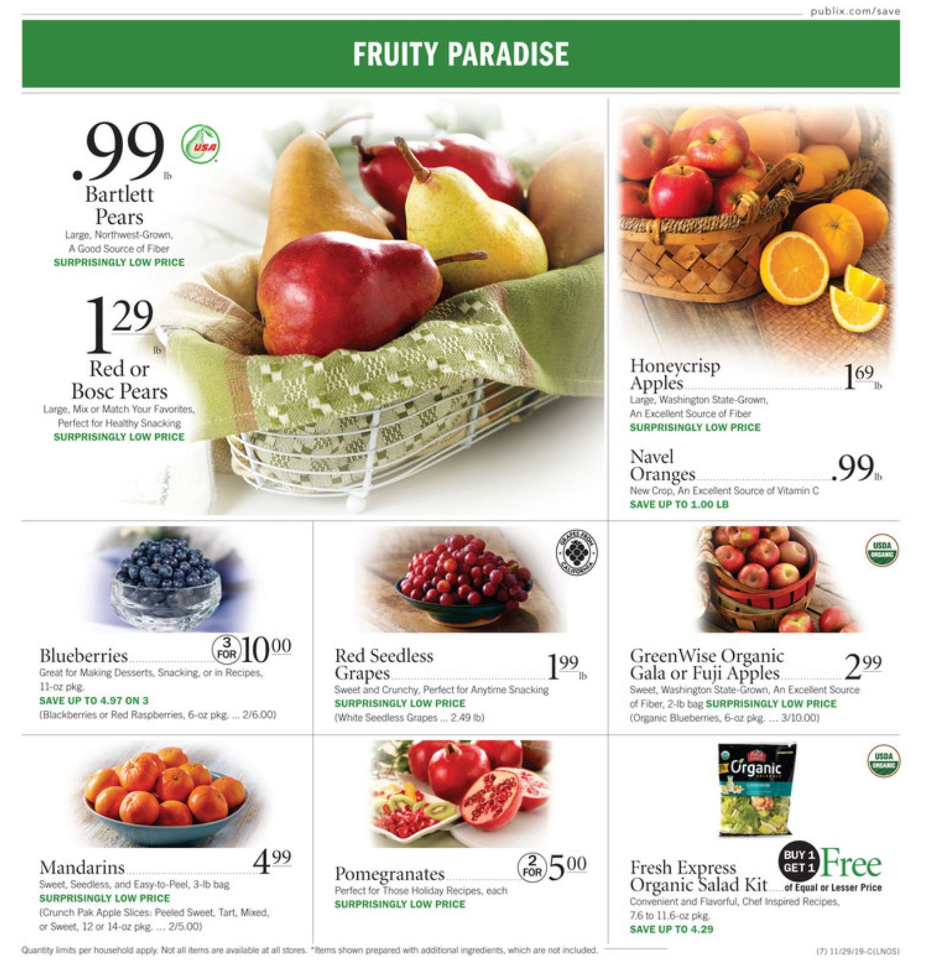 Publix Supermarket Flyer 19 - w419bov