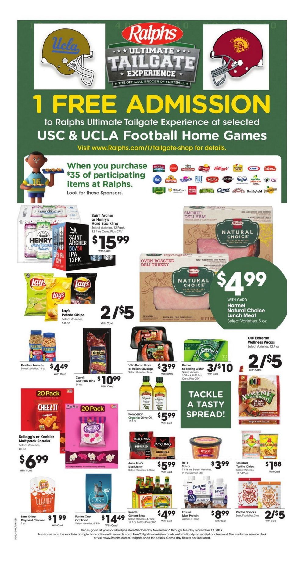 Ralphs Weekly Ad Nov 06 Nov 12, 2019