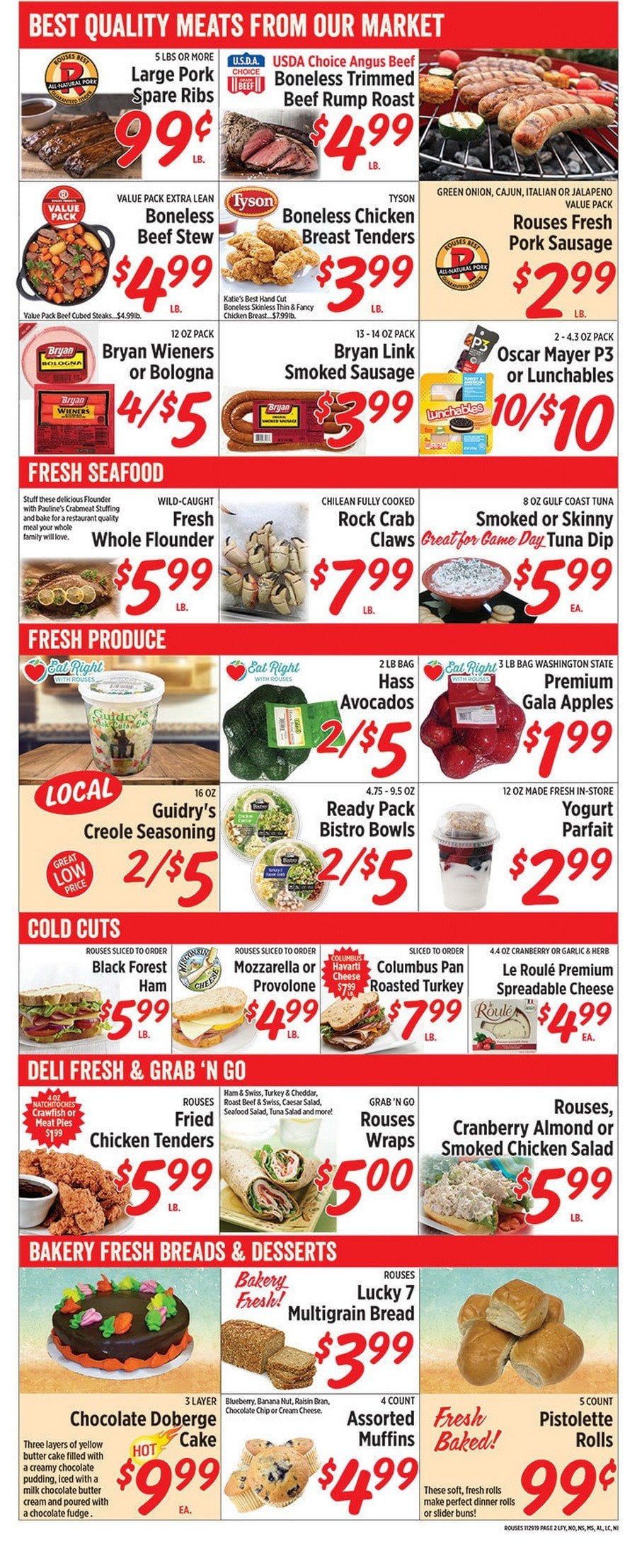 Rouses Weekly Ad Nov 29 Dec 04, 2019