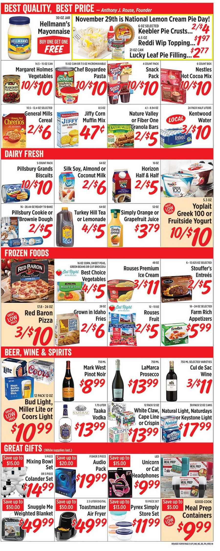 Rouses Weekly Ad Nov 29 Dec 04, 2019
