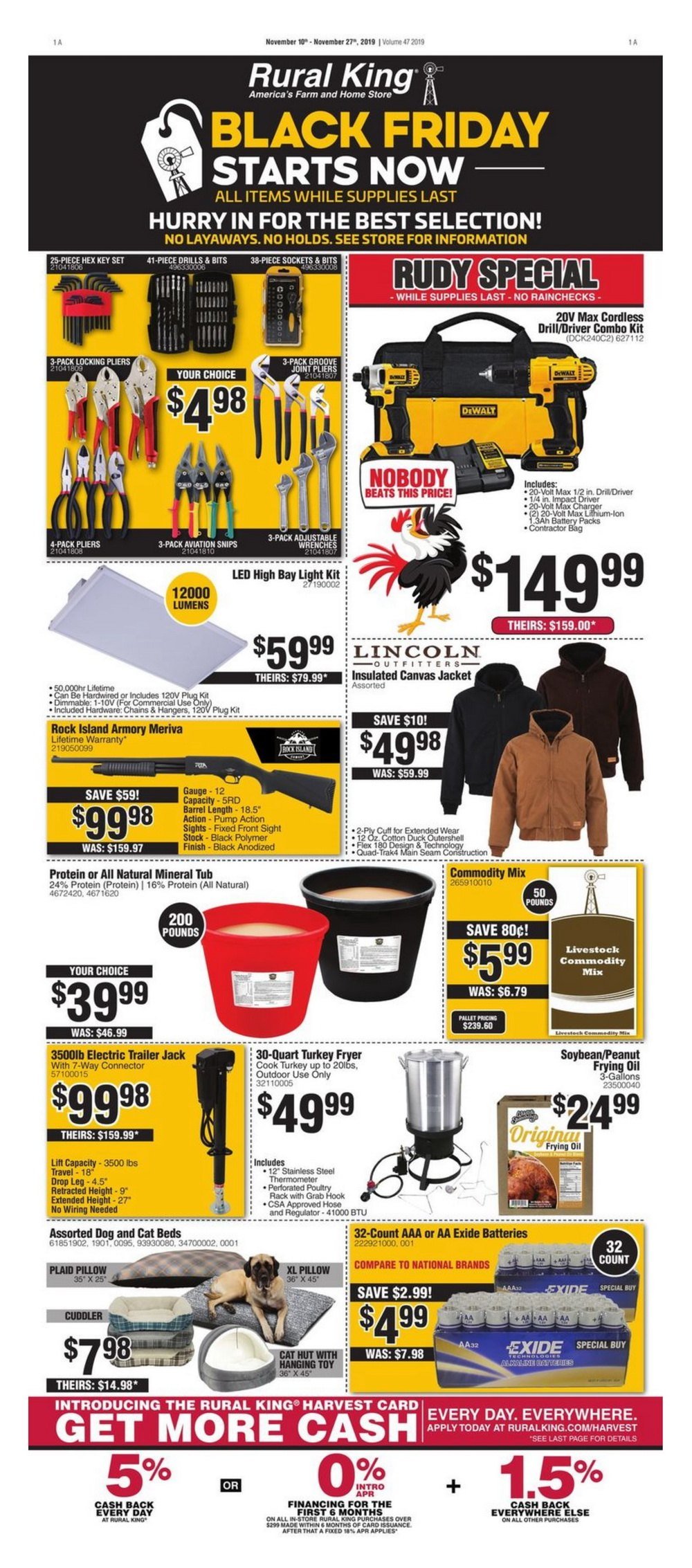 Rural King Weekly Ad Nov 11 Nov 27, 2019 Black Friday Sale