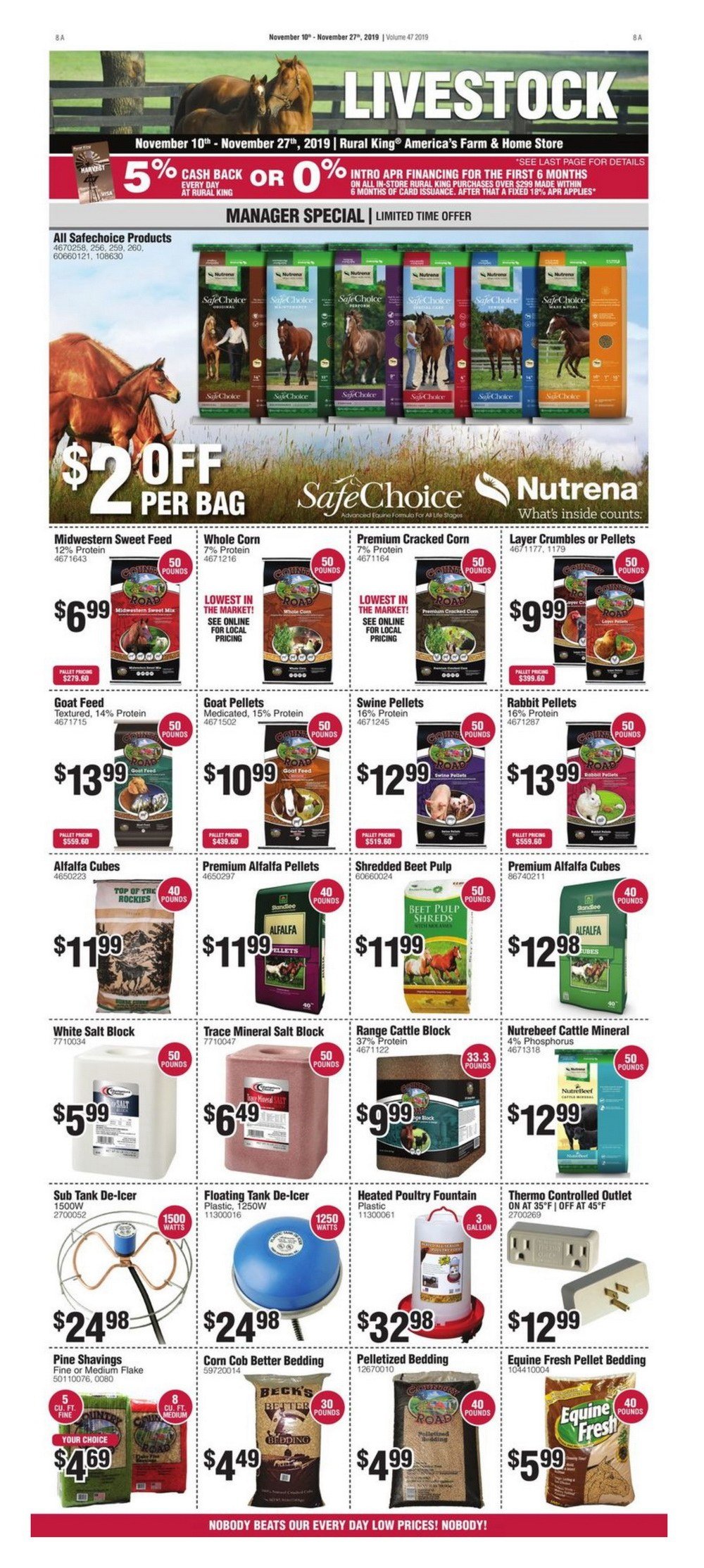 Rural King Weekly Ad Nov 11 Nov 27, 2019 Black Friday Sale