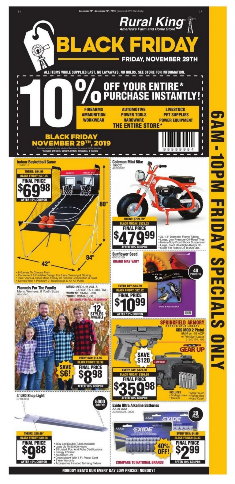 Rural King Black Friday Sale Nov 28 Nov 30, 2019