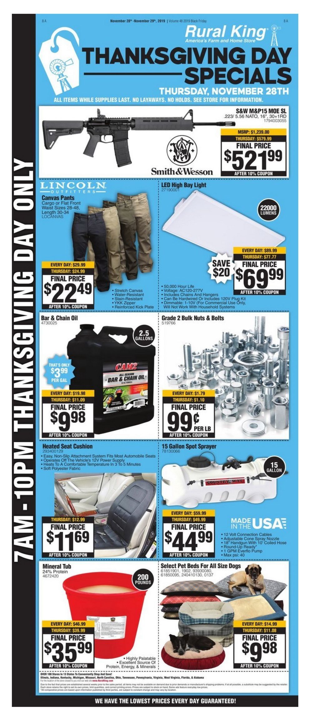 Rural King Black Friday Sale Nov 28 Nov 30, 2019