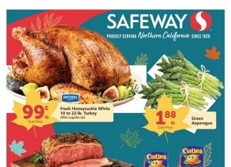 Safeway Weekly Ad Nov 20 – Nov 28, 2019