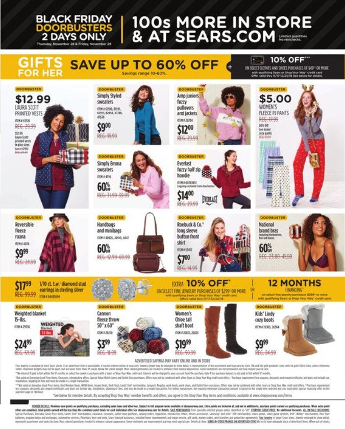 Sears Black Friday Sale Nov 28 Dec 01, 2019