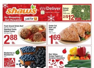 Shaw’s Weekly Ad Nov 29 – Dec 05, 2019