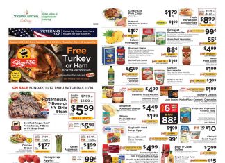 ShopRite Weekly Ad Nov 10 – Nov 16, 2019