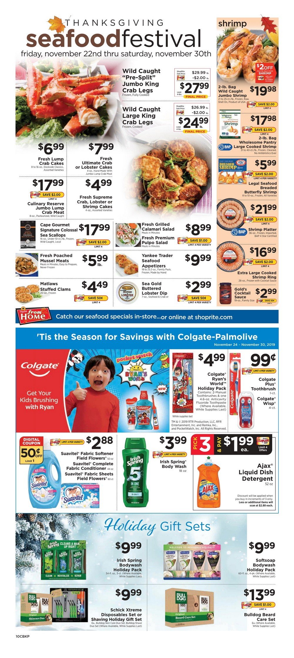 ShopRite Weekly Ad Nov 24 Nov 30, 2019